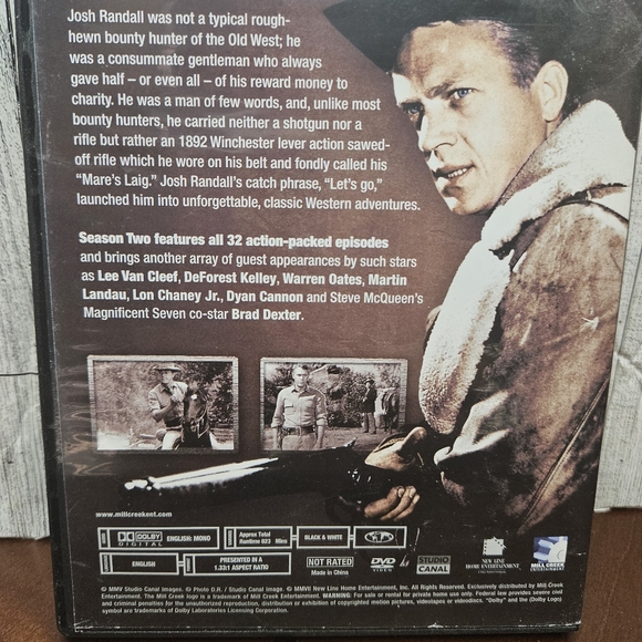 Steve McQueen Wanted Dead or Alive Season Two DVD 32 Episodes - Picture 6 of 6